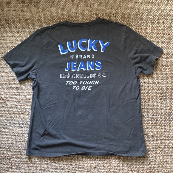 Lucky Brand Too Tough to Die T-Shirt - Picture 1 of 3